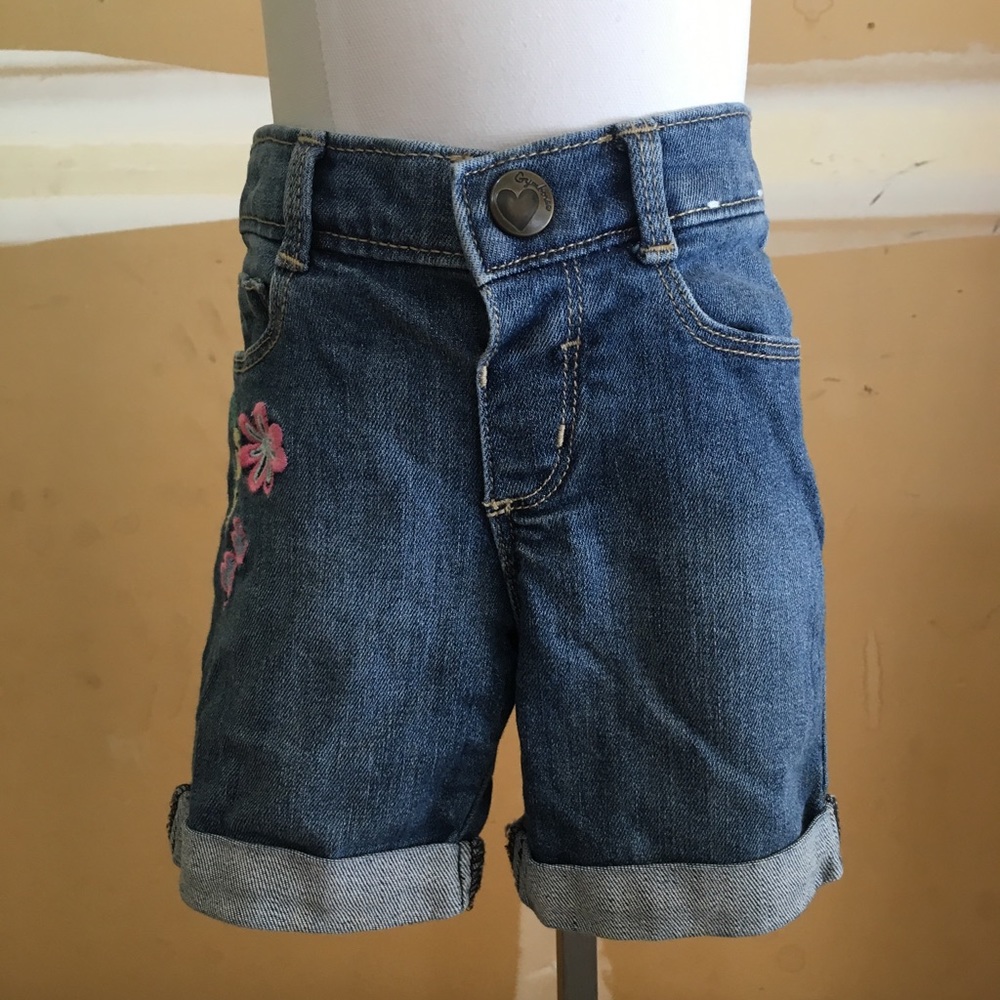 Bermuda denim shorts